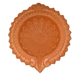 Wholesale Seller Clay Diya with Classical Designed For Pooja Room & Home Decoration Uses By Indian Exporters