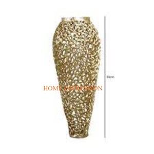 แจกันดอกไม้อลูมิเนียมคลาสสิกสำหรับห้องนั่งเล่นและโต๊ะห้องนอนของตกแต่งแจกันและกระถางขนาดใหญ่สำหรับเป็นของขวัญ - Product Image 6