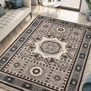 Alfombra Antideslizante de Color Neutro Simple Personalizada, Alfombra Minimalista con Diseño de Medallón, Lavable, para el Hogar, Oficina o Pasillo, Estilo Escandinavo - Product Image 3