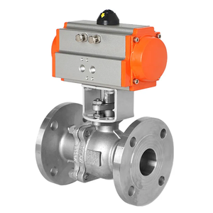 2-inch Stainless Steel Pneumatic <strong>Control</strong> High-<strong>temperature</strong> Pneumatic Actuator for WCB Flange Segment Ball Valve - Product Image 3
