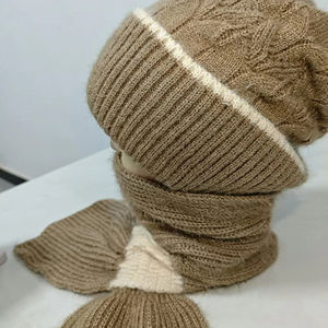 Beanies <b>Men</b> Winter Hat Women Knitted Hats for <b>Men</b> <b>Cap</b> Winter Beanie <b>Caps</b> Garros Thick Warm Brimless Fur Bonnet Means - Product Image 1