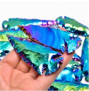 ออร่าหัวลูกศรเคลือบไทเทเนียมธรรมชาติของขวัญคริสตัลสำหรับเธอ - Product Image 4