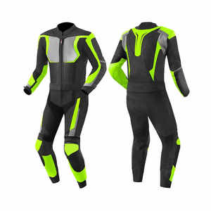 Costume en cuir de moto pour hommes de qualité supérieure Costume en cuir de moto en gros pour adultes avec tailles personnalisées - Product Image 4