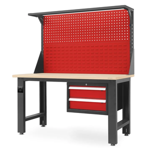 Bancos de trabajo industriales de alta resistencia, cajones, carro de herramientas de Metal duradero para taller para marcos de máquinas, mecánico y electrónico - Product Image 1