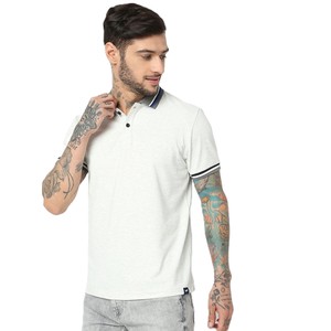 Polo de algodón 100% para hombre, diseño único de secado rápido con patrón sólido de talla grande, hecho en Pakistán, novedad - Product Image 1