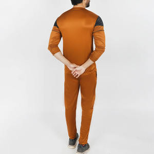 Calidad superior Tarifa al por mayor Color atractivo con rayas negras Diseño personalizado Chándales transpirables para hombres - Product Image 4