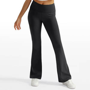Leggings personnalisés OEM pour femmes avec technique de strass en tissu respirant pour Promotions de fitness en salle de sport Commandes en gros Options de logo - Product Image 1