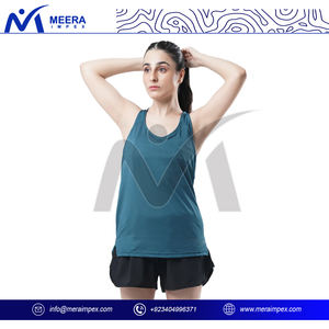 Camiseta sin mangas elegante informal de verano para mujer con espalda cruzada y tela suave y diseño moderno para uso diario - Product Image 6