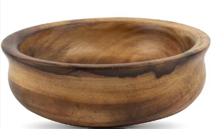 ชามสลัดขนาดกลางทรงกลมที่ทันสมัยสีขาวและสีธรรมชาติเป็นมิตรกับสิ่งแวดล้อมสำหรับตกแต่งห้องครัวและงานแต่งงานตามสั่ง - Product Image 2