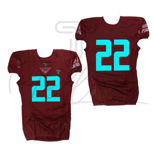Uniforme de Fútbol Americano para Adultos, Estilo Nuevo, Transpirable, Estampado, Manga Corta, Hecho en Pakistán - Product Image 3