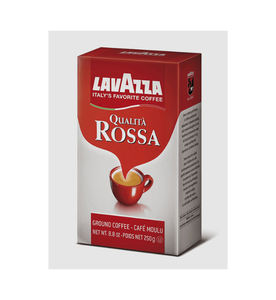 Café Molido Premium Lavazza Qualita Rossa, Paquete a Granel de 250 g para Cafeterías, Hoteles y Restaurantes - Product Image 1