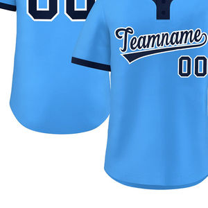 Maillots de baseball et de softball de qualité supérieure pour hommes, respirants, avec impression personnalisée, en tailles plus grandes, vêtements de baseball et de softball - Product Image 6