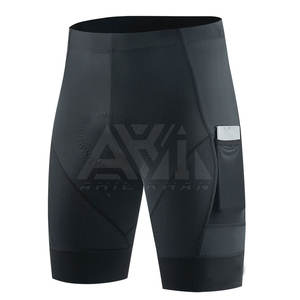 Pantalones Cortos de Ciclismo para Hombre, Hechos en Pakistán, Precio Económico, Color Personalizado, Cintura Elástica de Alta Calidad, Spandex/Poliéster Sólido, Secado Rápido - Product Image 2