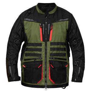 Chaqueta de Motocicleta de Cuero y Textil, Transpirable, de Secado Rápido, Personalizada, con Protección Avanzada, para Turismo, Aventura, Rendimiento en la Calle - Product Image 1