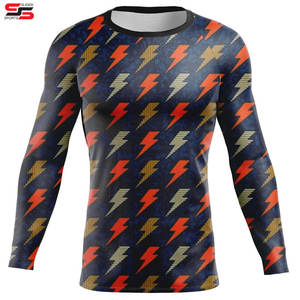 Mma Rushguard Custom Rash Guard Totalmente sublimación Personalizado BJJ Rash Guards - Product Image 1