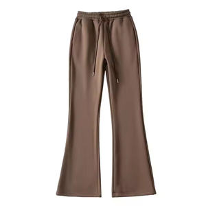 Cintura elástica Color Block Pantalones Mujer Pantalones de chándal Baggy Loose Flared Streetwear Pantalones Jogger's Sweatpants Loose Flared - Product Image 6