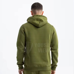 Latest Designed Men's Hoodies Short <b>Set</b> Fashionable Summer Casual Solid Pattern Plus Size Printed in Pakistan - Product Image 4