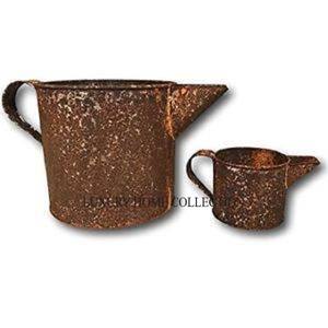 Luxurious Galvanized Powder Coated Finished Metal <b>Water</b> <b>Can</b> with a Unique Handcrafted Design for a Sophisticated Touch - Product Image 1