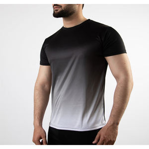 Camiseta de Verano Personalizada para Hombre, Estilo Urbano, Holgada, 100% Algodón Jersey, Transpirable, Lavada, Lisa, Ecológica, Anti-Pilling, con Etiqueta Personalizada - Product Image 1