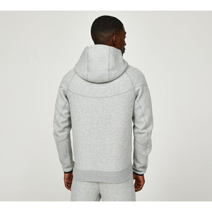 2025 nouveauté haute qualité hommes Sport survêtement ensemble imprimé survêtements avec col à capuche motif solide fabriqué au Pakistan - Product Image 4