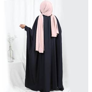 Couleurs personnalisées Nouvelle chauve-souris à manches longues réversible Dubai Abaya pour dames modeste robe de bal Style personnalisé islamique dames - Product Image 2