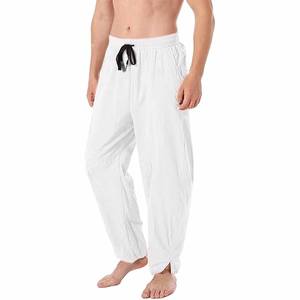 Meilleure qualité respirant couleur unie hommes pantalon nouvelle mode Offre Spéciale Streetwear pantalon fabriqué par robe de sport - Product Image 5