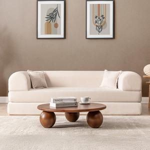 Canapé-lit compressible confortable et extensible pour villa et atelier, design moderne, revêtement en tissu - Product Image 5