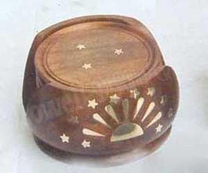 ชุดที่รองแก้วไม้หกเหลี่ยมของขวัญทางธุรกิจสำหรับถ้วยกาแฟและชาสำหรับเสื่อและแผ่นรองแก้ว - Product Image 2