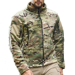 เสื้อแจ็คเก็ตผู้ชายแบบยุทธวิธีคุณภาพสูงสั่งทำพิเศษ ผ้าฝ้าย/โพลีเอสเตอร์ ยี่ห้อ LEADER SPORTS ขายดี ผ้าซอฟต์เชลล์ คุณภาพสูง ราคาประหยัด - Product Image 1