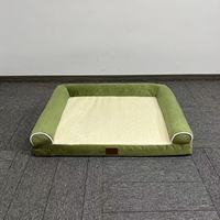 Lit orthopédique pour chien et chat de luxe, écologique, taille XL, doublure imperméable, lavable, design moderne