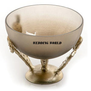 ชุดชามช็อกโกแลตสีทอง 3 ใบ คุณภาพพรีเมียม งานแฮนด์เมด ชามขนมหวาน ดีไซน์ใหม่ล่าสุด - Product Image 5