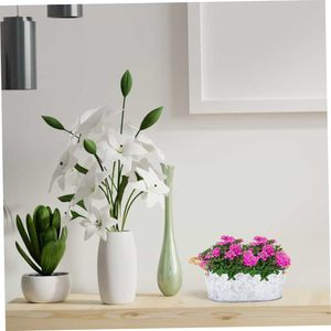 Handmade Iron Galvanized Flower <b>Planters</b> Oval Shape for Home Outdoor Garden Balcony Decor <b>Herb</b> Flower <b>Planters</b> - Product Image 6