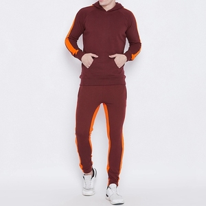 Fabricant Polaire Unisex Polaire épaisse Jogging Survêtements pour hommes Survêtements décontractés avec logo personnalisé avec capuche Ensemble sweat à capuche uni et joggers pour hommes - Product Image 1