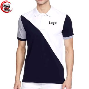 Vente en gros Polo 100% coton de qualité supérieure pour homme, design personnalisé en blocs de couleurs, manches courtes élégantes, été long et confortable - Product Image 1