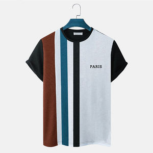 เสื้อยืดผ้าฝ้ายสำหรับผู้หญิงผู้ใหญ่เสื้อกลางแจ้งลำลองแขนสั้นสีเต็มแนวสตรีท - Product Image 6