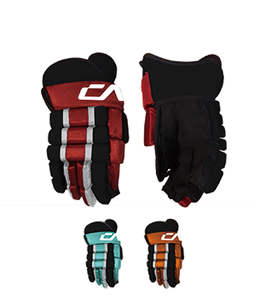 Guantes de hockey sobre hielo para jóvenes 260GSM Forro de malla transpirable Cierre antideslizante Ajuste flexible Amortiguación interior suave Personalizable - Product Image 2