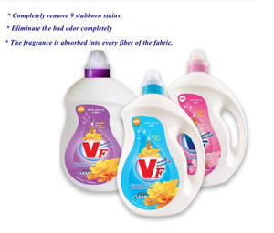 Detergente Líquido y Suavizante VF 2kg x 6 Botellas Fragancia Dulce y Romántica - Product Image 3