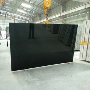 Dalles de granit Silo Granites Big Absolute Black Gangsaw de qualité supérieure, finition polie moderne, garantie 5 ans et plus, pour hôtels et cuisines - Product Image 4