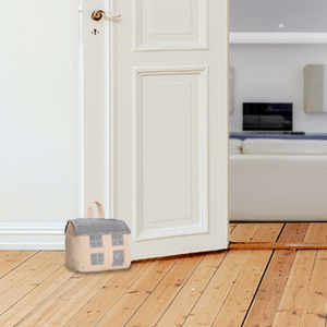 Tappo per la casa per bambini in tessuto da 1.2kg/fermaporta in velluto a coste rosa/grigio/marrone-per l'arredamento della camera dei bambini - Product Image 3