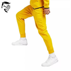 Venta al por mayor Full Zip Up Hoodies Hombres Algodón Tech Fleece Stripe Transpirable Chándal Ropa deportiva Jogger Sweatsuit Mens Chándal - Product Image 6