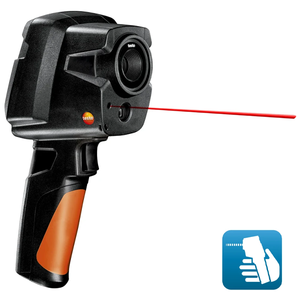 Caméra thermique infrarouge Testo 872 320 x 240 pixels, imageur thermique compatible avec application, mesure de distance laser pour inspection - Product Image 6