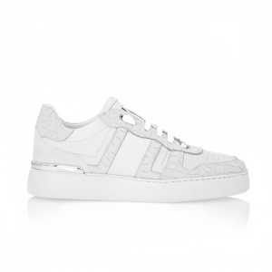 Zapatos de Baloncesto de Lujo para Hombre, Diseño Personalizado, Venta al Por Mayor, Parte Superior de Cuero, Suela de Goma, Ligeros e Informales - Product Image 1