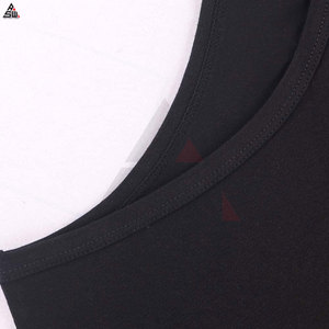 Wholesale Customized Sublimation Breathable Knitted 100% Cotton <b>Men's</b> Fitness <b>Singlet</b> - Product Image 2