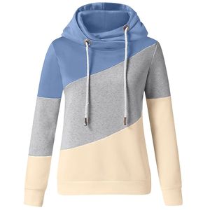 เสื้อผ้าผู้หญิง เสื้อฮู้ดดี้และเสื้อสเวตเชิ้ต แขนยาว คุณภาพสูง ผ้าฟลีซหนานุ่ม เสื้อสเวตเชิ้ตโอเวอร์ไซส์มีฮู้ดสำหรับผู้หญิง - Product Image 5