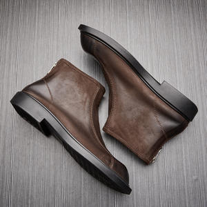 Zapatos Casuales Ligeros con Plantilla Absorbente de Sudor y Estructura Flexible, Zapatos Diarios para Hombre, Zapatos de Cuero - Product Image 4