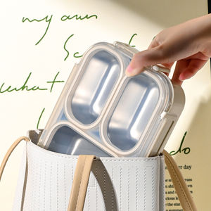 Boîte à lunch Bento en acier inoxydable personnalisée à usage quotidien Thermos pour enfants pour aliments chauds avec moule en plastique imprimé du logo pour la conservation - Product Image 4