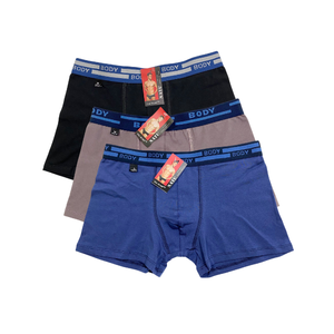 Bóxer de tiro medio para hombre, ropa interior transpirable, algodón elástico, nailon, logotipo personalizado, precio competitivo, hecho en Vietnam - Product Image 1