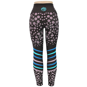 Mallas de Yoga con cintura elástica, mallas suaves de cintura alta con estampado personalizado, pantalones de Yoga coloridos, mallas informales de Fitness para mujer - Product Image 4