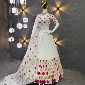 New Multi Color Attractive Designer Silk <b>Lehenga</b> Choli for <b>Women</b> Embroidery & Sequence Work <b>Lehenga</b> Traditional Wedding <b>Lehenga</b> - Product Image 1