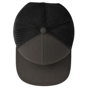 Logo de broderie 3D personnalisé deux tons style rayure 5 panneaux un cadre casquette de baseball pour hommes course à pied chapeaux de sport caractéristique commune du tissu - Product Image 6